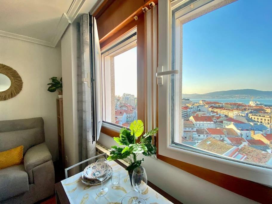 Estudio Con Vistas Al Mar Apartment Vigo Luaran gambar